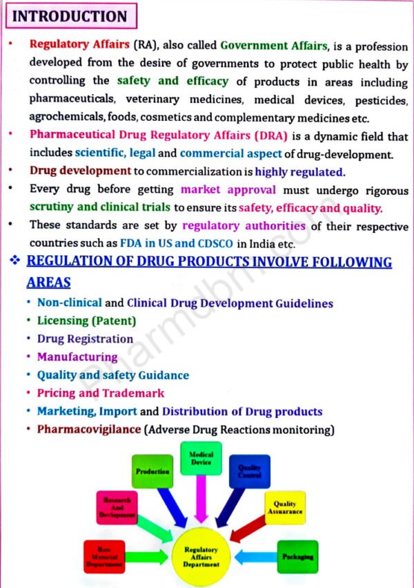 Regulatory Affairs Development