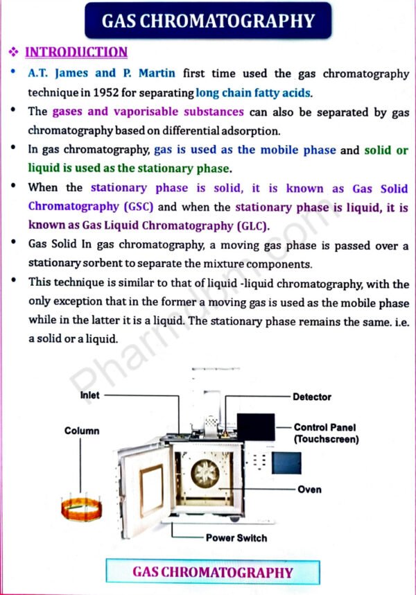 Introduction to Gas Chromatography