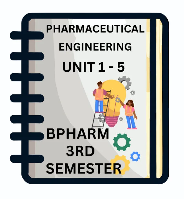 A notebook of Pharmaceutical Engineering