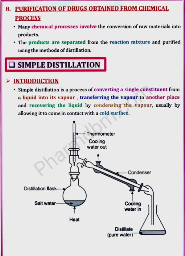 Simple Distillation - Pharmaceutical Engineering