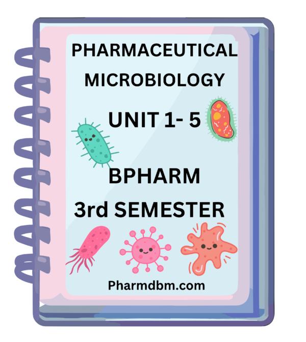 A notebook of Pharmaceutical Microbiology