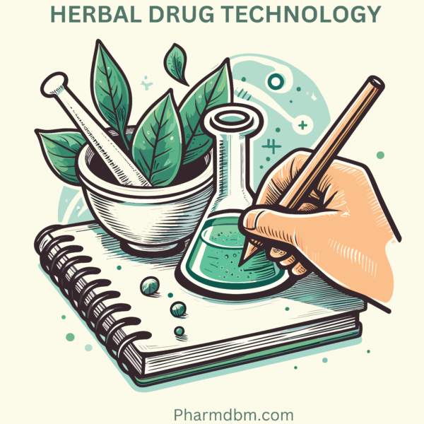 A notebook of herbal drug technology.