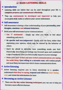 Communication Skills - Unit 3 - Bpharm