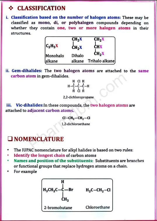 Pharmaceutical Organic Chemistry 1 : Unit 3 Notes : Bpharm