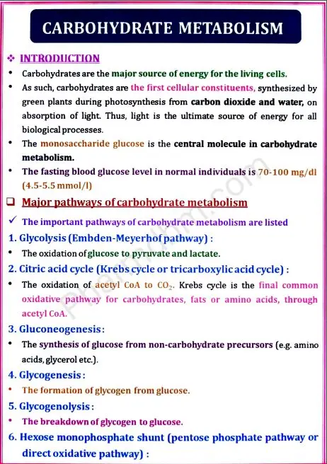 Biochemistry : Unit 2 : Semester 2 : Bpharm