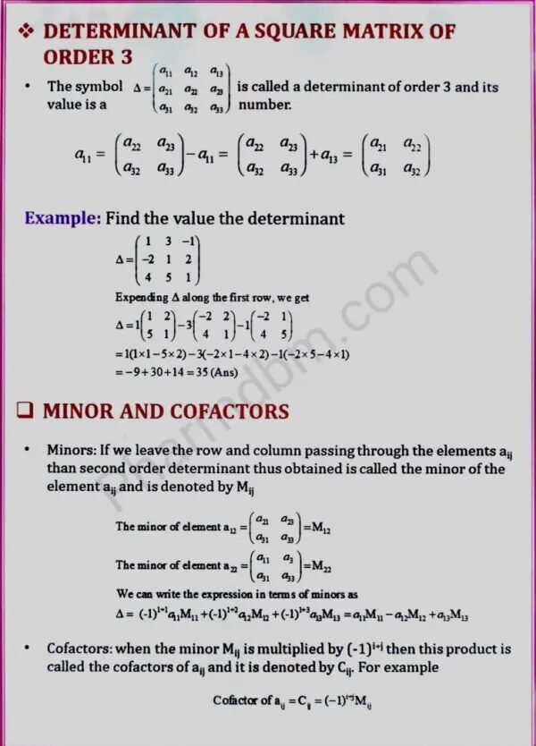 Remedial Mathematics - Unit 2 - Bpharm