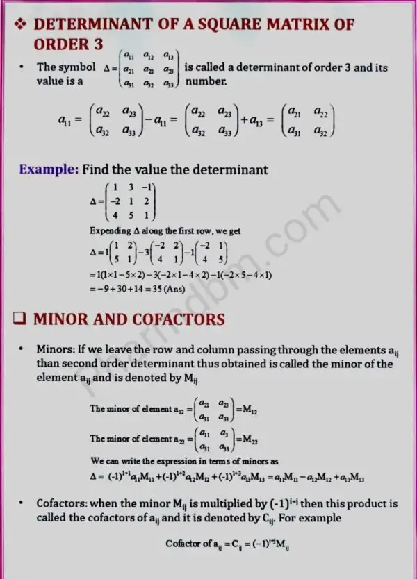 Remedial Mathematics - Unit 2 - Bpharm