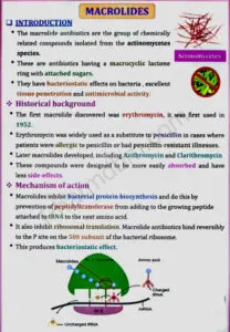 Medicinal Chemistry 3 : Unit 2 Notes : 6 Semester : Bpharm