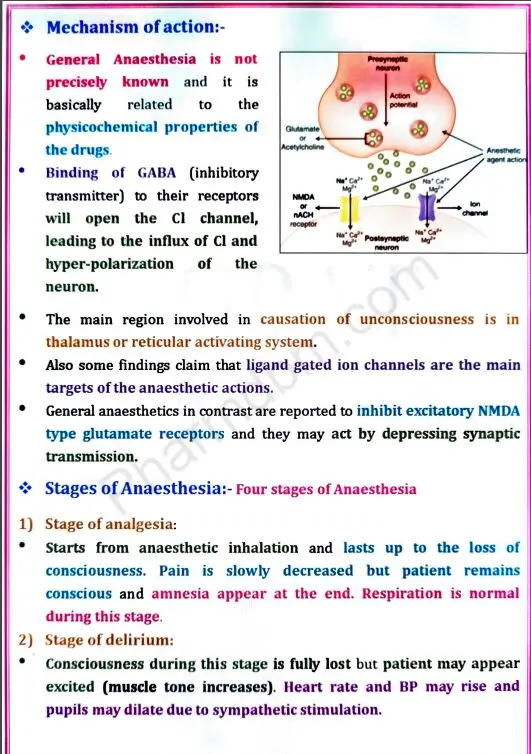 Medicinal Chemistry 1 : Unit 5 Notes : Semester 4 : Bpharm