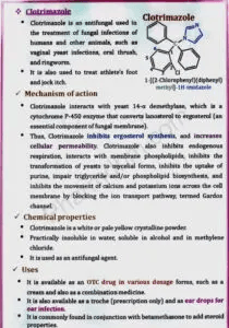Medicinal Chemistry 3 : Unit 4 Notes : 6 Semester : Bpharm