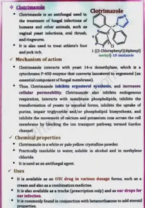 Medicinal Chemistry 3 : Unit 4 Notes : 6 Semester : Bpharm