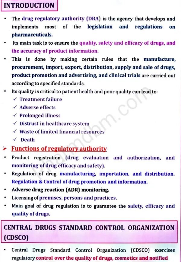 Industrial Pharmacy 2 : Unit 5 Notes : Semester 7 : Bpharm