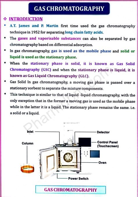 Instrumental Method of Analysis : Unit 4 Notes : Bpharm