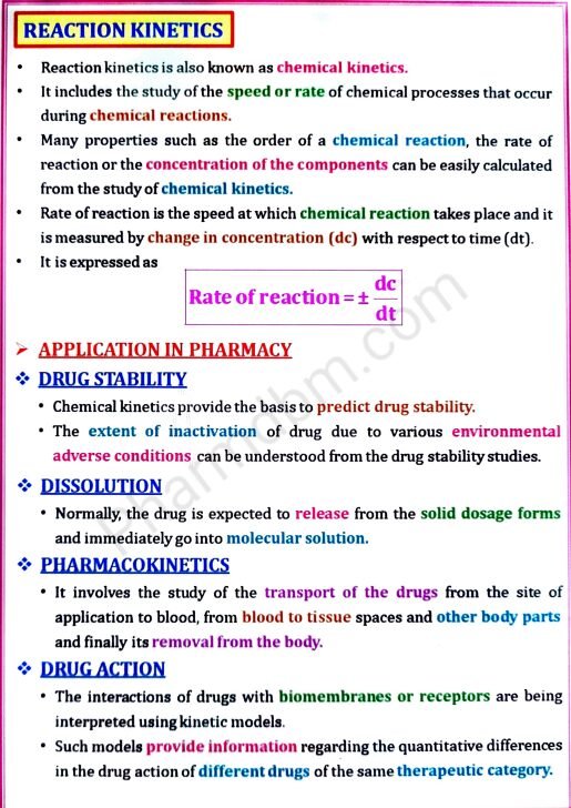 Physical Pharmaceutics 2 : Unit 5 Notes : Semester 4 : Bpharm